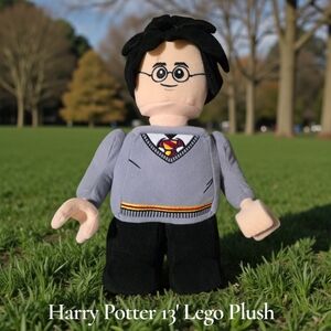 LEGO Harry Potter Wizarding World Block Figure Style 12.5” Plush